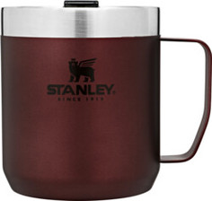 Термокружка STANLEY Classic с ручкой 0,35L (10-09366-008) Бордовая