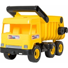 Спецтехника Тигрес Middle Truck, желтый в коробке