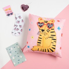 Подарочный набор Этель LAmour подушка-секрет, 40х40 см и аксессуары