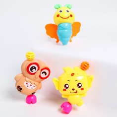 Погремушка Крошка Я Давай играть 3 игрушек, пластик