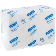 Салфетки бумажные OfficeClean Professional Profi Pack, 1 слойн., 2424см, белые, 400шт.