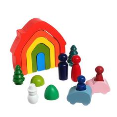 Развивающая игрушка Сказка, 14х3х13 см No Brand