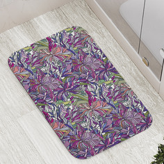 Коврик противоскользящий JoyArty "Абстракция дудла" для ванной, сауны, бассейна, 77х52 см