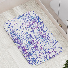 Коврик противоскользящий JoyArty "Красочные брызги" для ванной сауны бассейна 77х52 см