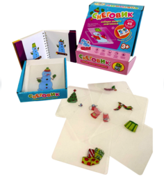 Развивающая игра Picn Mix Микскод, Снеговик 117044