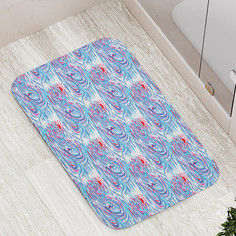 Коврик противоскользящий JoyArty "Серфер на волнах" для ванной сауны бассейна 77х52 см