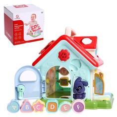 КНР "Домик", с сортером, световые и звуковые эффекты, работает от батареек