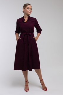 Платье женское Петербургский Швейный Дом 1457 бордовое 48 RU