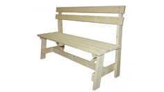 Скамья садовая Банный мастер Кострома арт.СК118 Дерево МЕБЕЛЬТОРГ