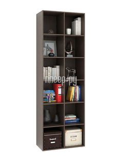 Стеллаж Мастер Прайм-62 Wenge МСТ-МСП-62-ВМ-16 No Brand