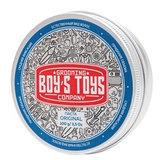 Паста для укладки волос Boys Toys средней фиксации с низким уровнем блеска Original 100мл