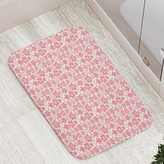 Коврик JoyArty "Мелкоцветочное разнообразие" для ванной сауны бассейна 77х52 см