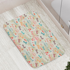 Коврик JoyArty "Карета запряженная лошадью" для ванной сауны бассейна 77х52 см