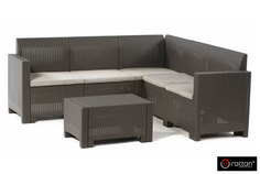 Bica, Италия Комплект мебели NEBRASKA CORNER Set (углов. диван, столик), венге