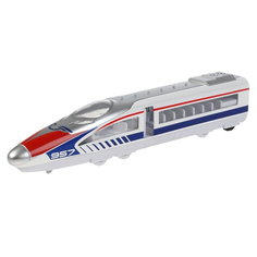 Модель Технопарк Скоростной поезд, инерционный, свет, звук, 80118L-R