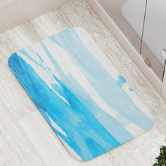 Коврик противоскользящий JoyArty "Небесные краски" для ванной сауны бассейна 77х52 см