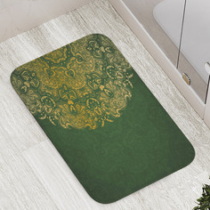 Коврик противоскользящий JoyArty "Половина мандалы" для ванной, сауны, бассейна, 77х52 см