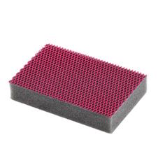 Губки для мытья посуды MAYA Evo 135х90мм 4шт/уп красные