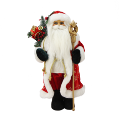 Кукла Дед Мороз с посохом KSVA-OG-40146 Prodoll