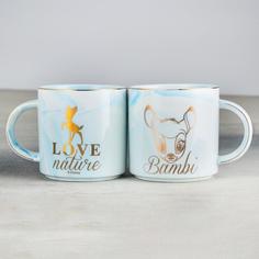 Disney Bambi, Дисней, мраморная, 350 мл