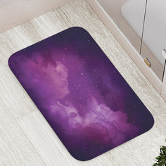 Коврик противоскользящий JoyArty "Космическое таинство" для ванной сауны,бассейна,77х52см