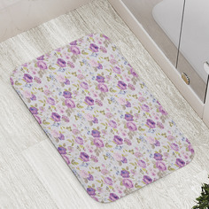 Коврик противоскользящий JoyArty "Классические розы" для ванной, сауны, бассейна, 77х52 см