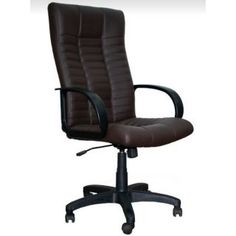 Кресло ЯрКресло Кр26 ТГ ПЛАСТ ЭКО3 экокожа/шоколад