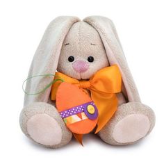 Мягкая игрушка BUDI BASA SidX-369 Зайка Ми с оранжевым бантиком 15см