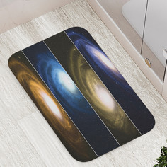 Коврик противоскользящий JoyArty "Виды Солнечной системы"для ванной,сауны,бассейна,77х52см