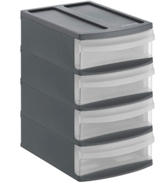 Ящик для хранения Rotho Systemix 4 секции