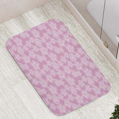 Коврик противоскользящий JoyArty "Монотонное полотно" для ванной, сауны, бассейна, 77х52см