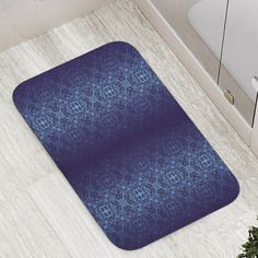 Коврик противоскользящий JoyArty "Винтажный ажур" для ванной, сауны, бассейна, 77х52 см