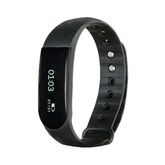 Фитнес-браслет Lime Lime 116HR black черный/черный
