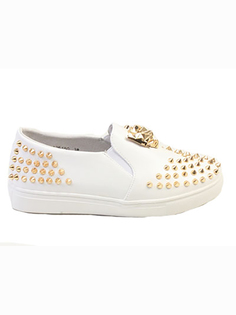 Слипоны женские AIRBOX 136150 белые 39 RU