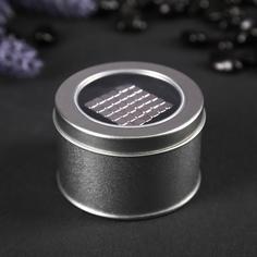 КНР антистресс, магнит, 216 кубиков, 0,4х0,4х0,4 см, серебро