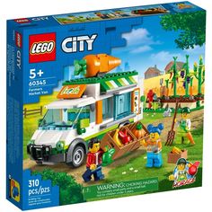 Конструктор LEGO City Фургон для фермерского рынка 60345