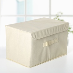 Корзины и коробки Алва, 37х24х24 см, цвет бежевый No Brand