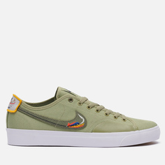 Кеды унисекс Nike SB Blazer Court DVDL хаки 38 EU