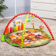 КНР "Сказочные птицы", с пианино, 85х85х0,5 см