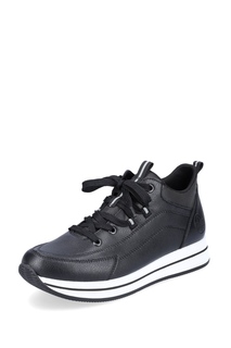 Кроссовки женские Rieker N4512-00 черные 37 RU