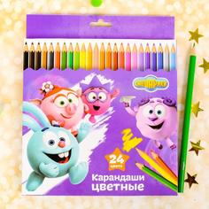 Смешарики 24 цвета "Друзья"