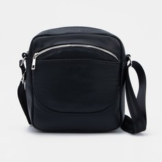 Сумка на молнии, цвет чёрный Медведково