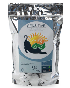 Сухой корм для кошек LiveRA SENSITIVE, индейка с рисом 3,5 кг