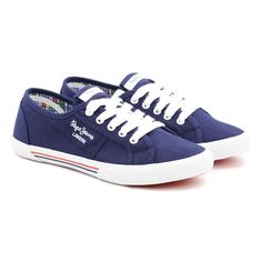 Кеды женские Pepe Jeans London ABERLADY ECOBASS PLS31193 синие 41 EU