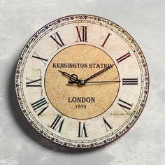 Часы настенные Лондон, плавный ход, 23.5 х 23.5 см No Brand
