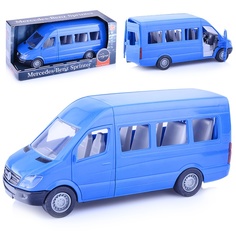 Игрушечная машинка Тигрес Mercedes-Benz Sprinter Пассажирский (синий)