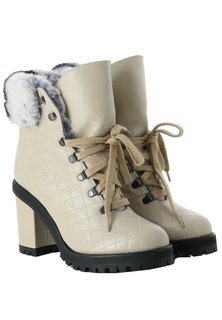 Ботильоны женские LERRE 108848 бежевые 36 EU