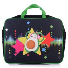 Centrum с ручкой, Авокадо-диско, А4, текстильная, увеличенная боковина 75 мм