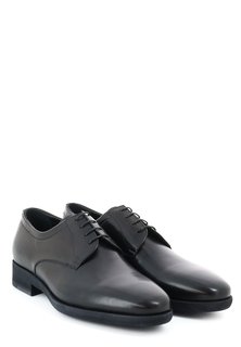 Туфли мужские A.TESTONI 89076 черные 5 UK