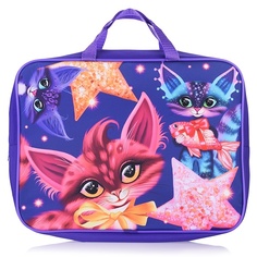 Centrum Волшебные коты, А4, текстильная, увеличенная боковина 75 мм